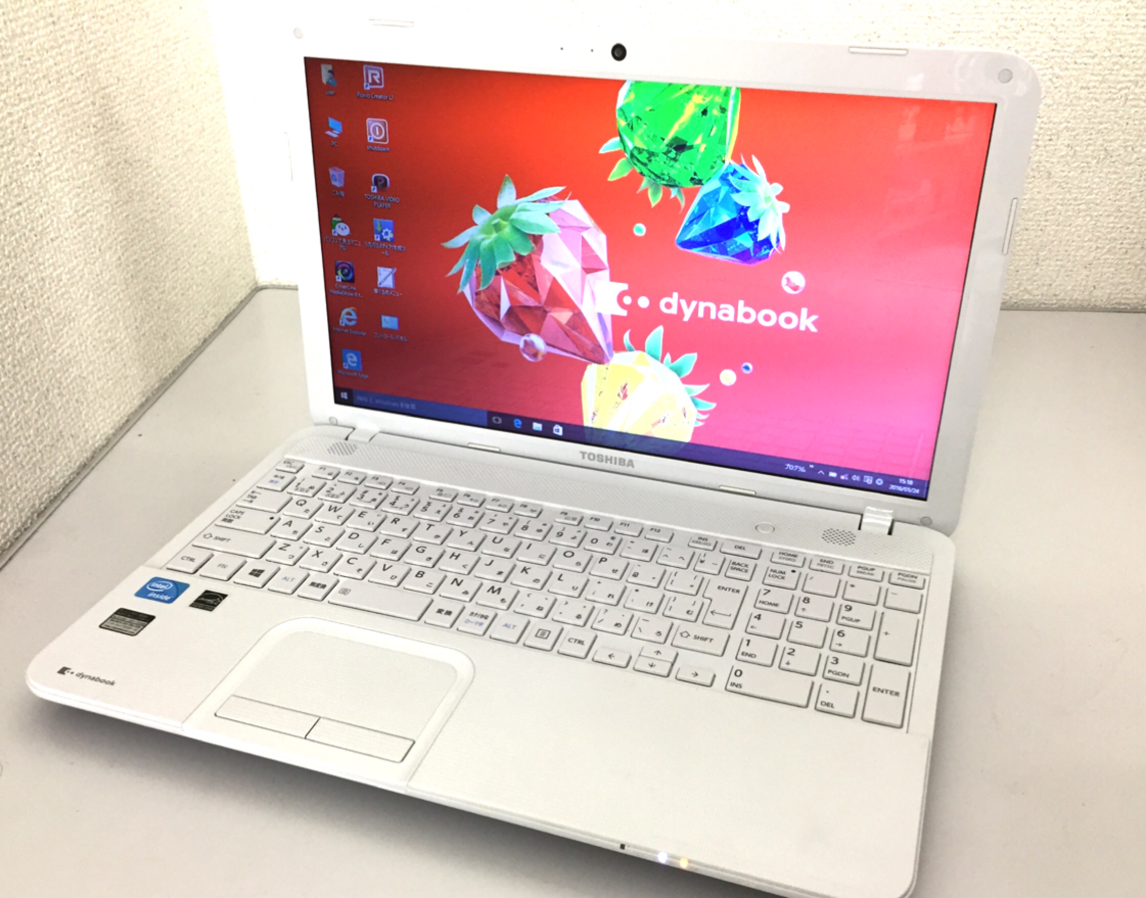 東芝 - 東芝ノートパソコン本体　T452/33HWY 東芝 dynabook T452/33HWY (Celeron DualCore 847 1.1GHz/4GB