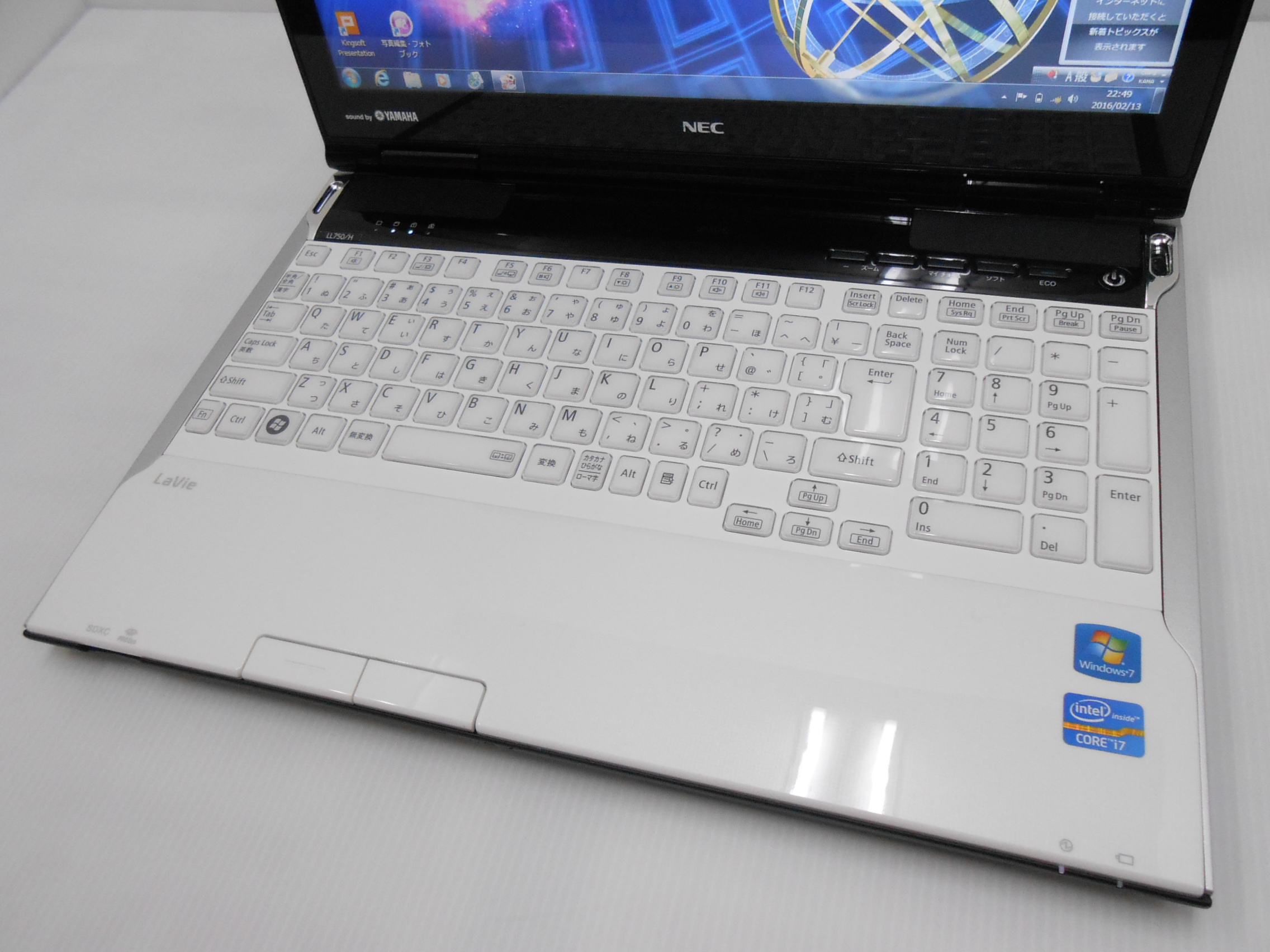 NEC LaVie LL750/H (Core i7-3610QM 2.3GHz/8GB/1TB) 高音質♪高