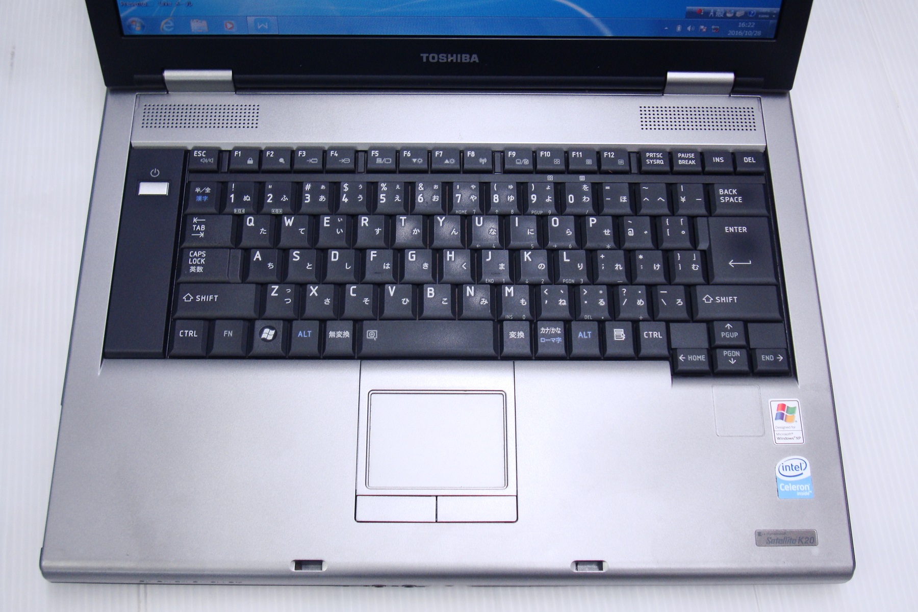 東芝 Satellite K20 (Celeron1.73Ghz/2GB/80GB) DVDマルチ搭載