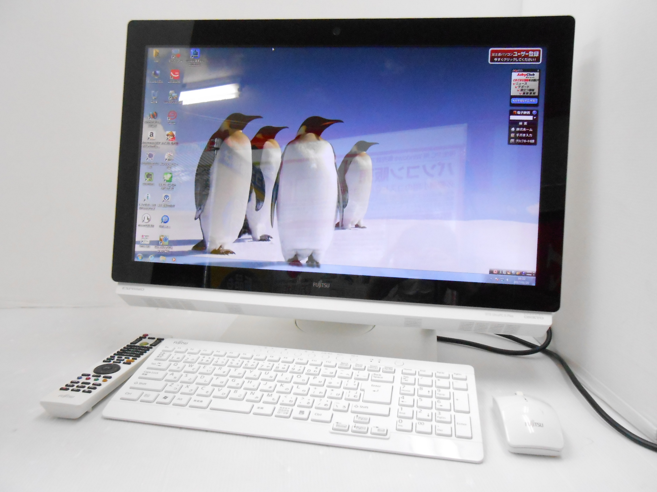 富士通 ESPRIMO FH77/ED (Corei7 2670QM 2.20GHz/8GB/2TB) 23