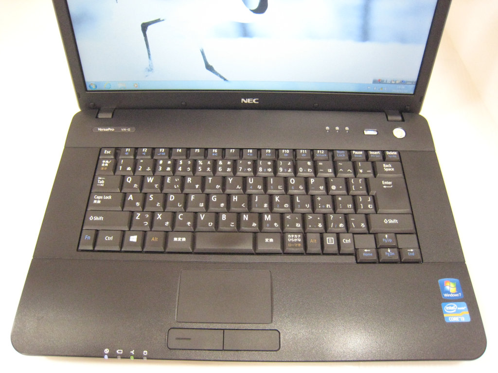 受け渡し決定 NEC vk25tx-e Core i7 msata128GB HDD320GB Win11 64bit