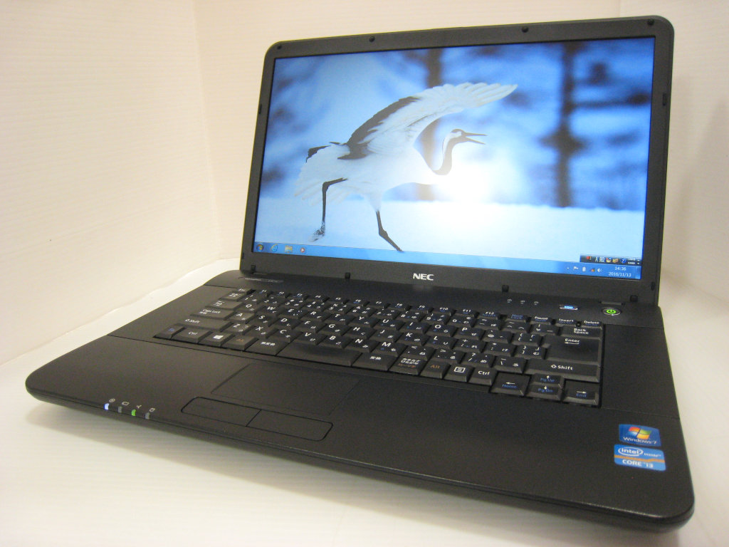 お打合せ中)ノートパソコン NEC VersaPro VK25LX-G CPU:core i3 メモリ