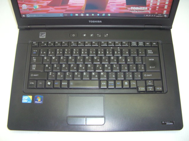 東芝　dynabook satellite b550/b 中古ノートパソコン 東芝 Dynabook Satellite B550/B Windows7