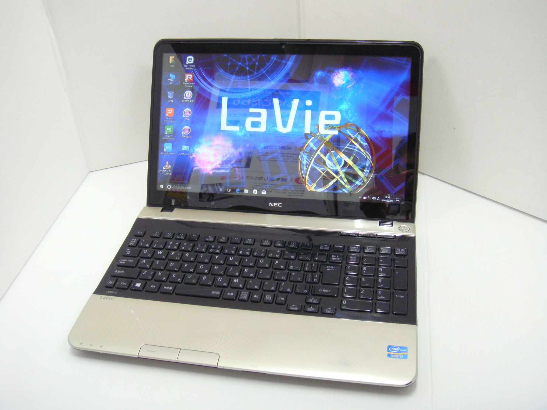 NEC LaVie LS550/J ノートパソコン Intel Core i7 NEC Lavie LS550/J (Core i7-3632QM 2.20GHz /8GB/ 750GB ) 高