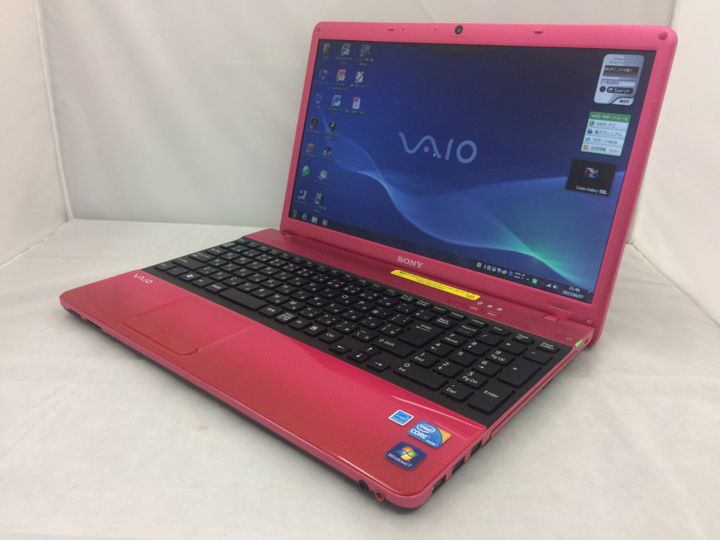 Windowsノート本体 SONY VAIO VPCEB48FJ i3 SSD Office sony-vaio-z-black-screen-front