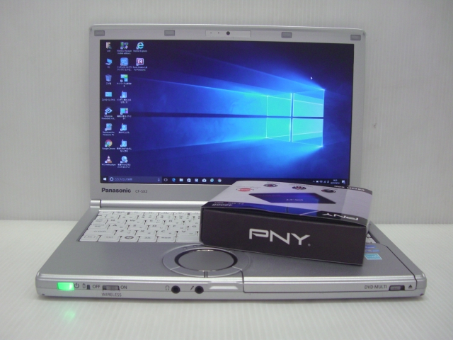 Panasonic Let's note CF-SX2JDHYS SSDカスタマイズ