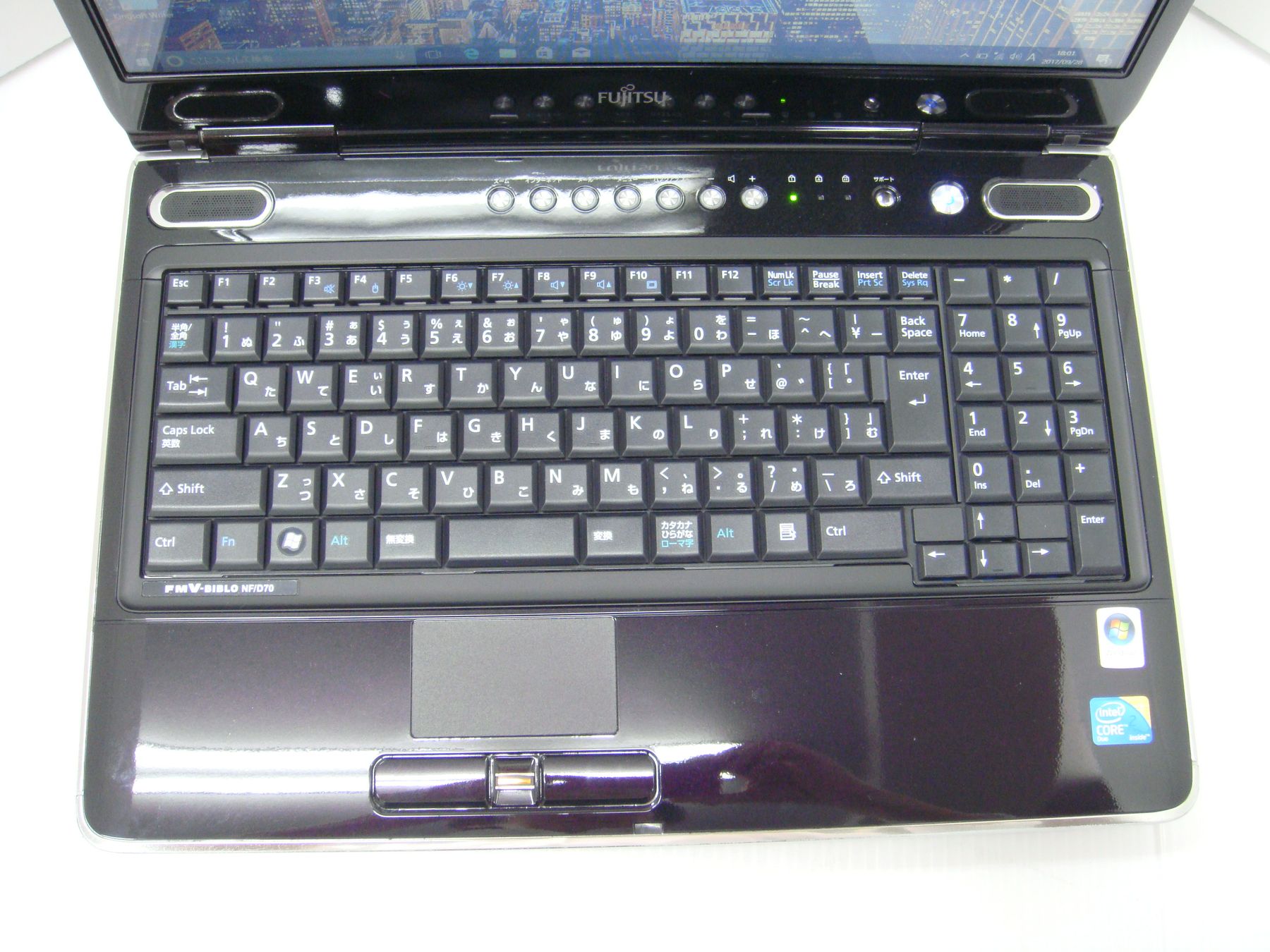 富士通 FMV-BIBLO NF/D70 (Core 2 Duo-P8700 2.53GHz/4GB/500GB