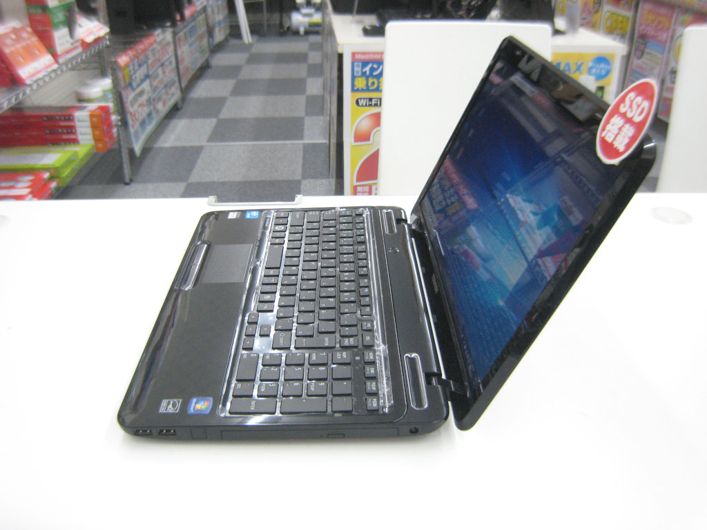 爆速SSD120GB 東芝 EX/47ERDT Celeron/メモリ4GB 爆速SSD120GB 東芝 EX/47ERDT Celeron/メモリ4GBの通販 by