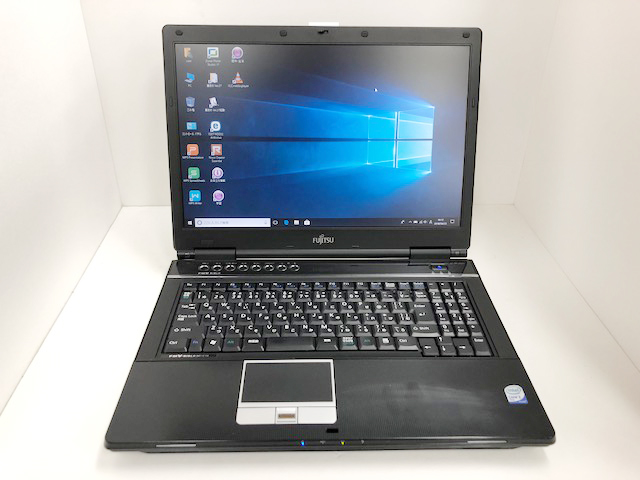 Win10 Home 富士通 FMV BIBLOL NF/C70 Core2Duo P8600 メモリ4GB