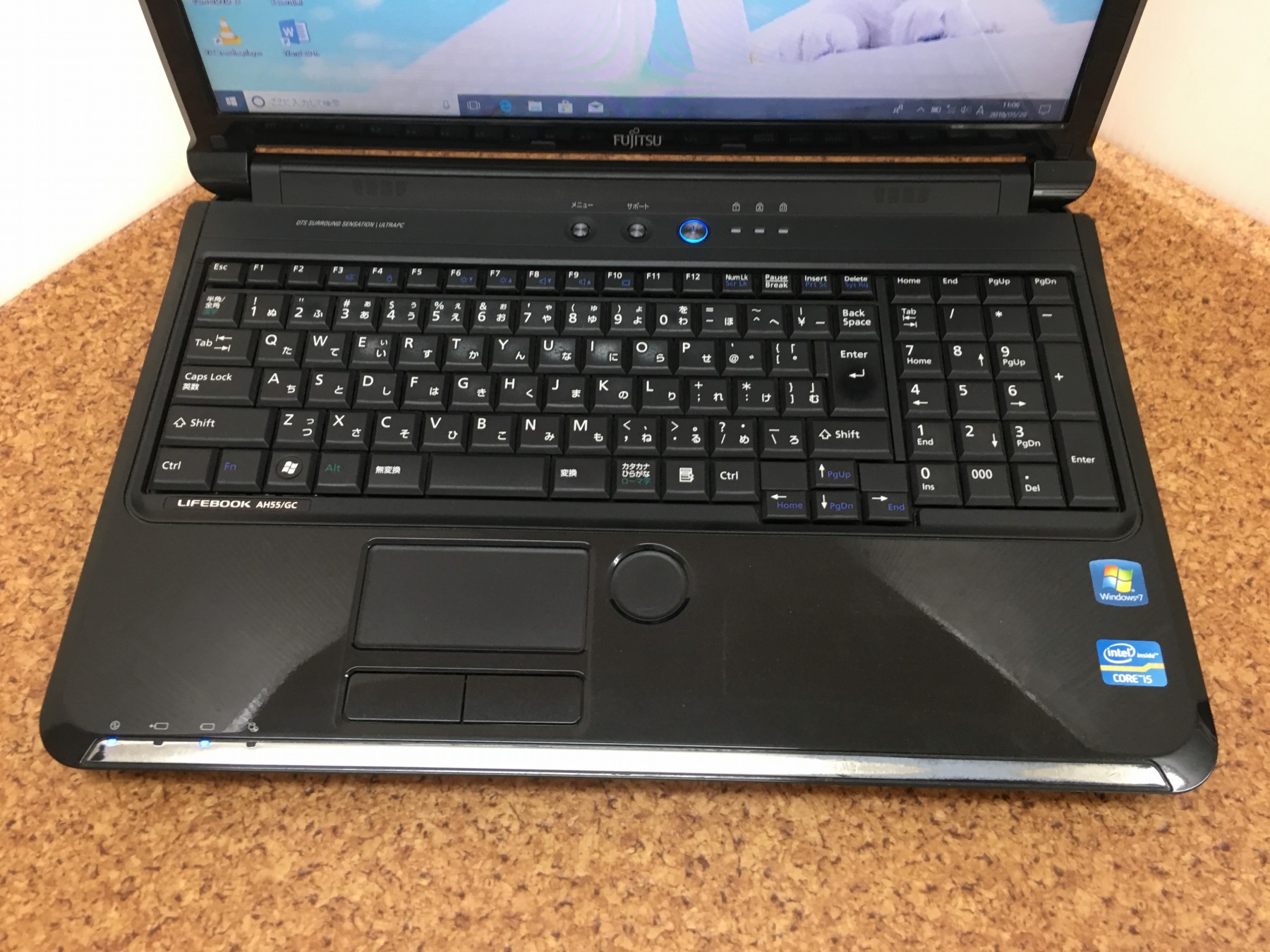 富士通　ライフブック　AH55 富士通 ノートパソコン office付き 新品 同様 FMV LIFEBOOK AH55