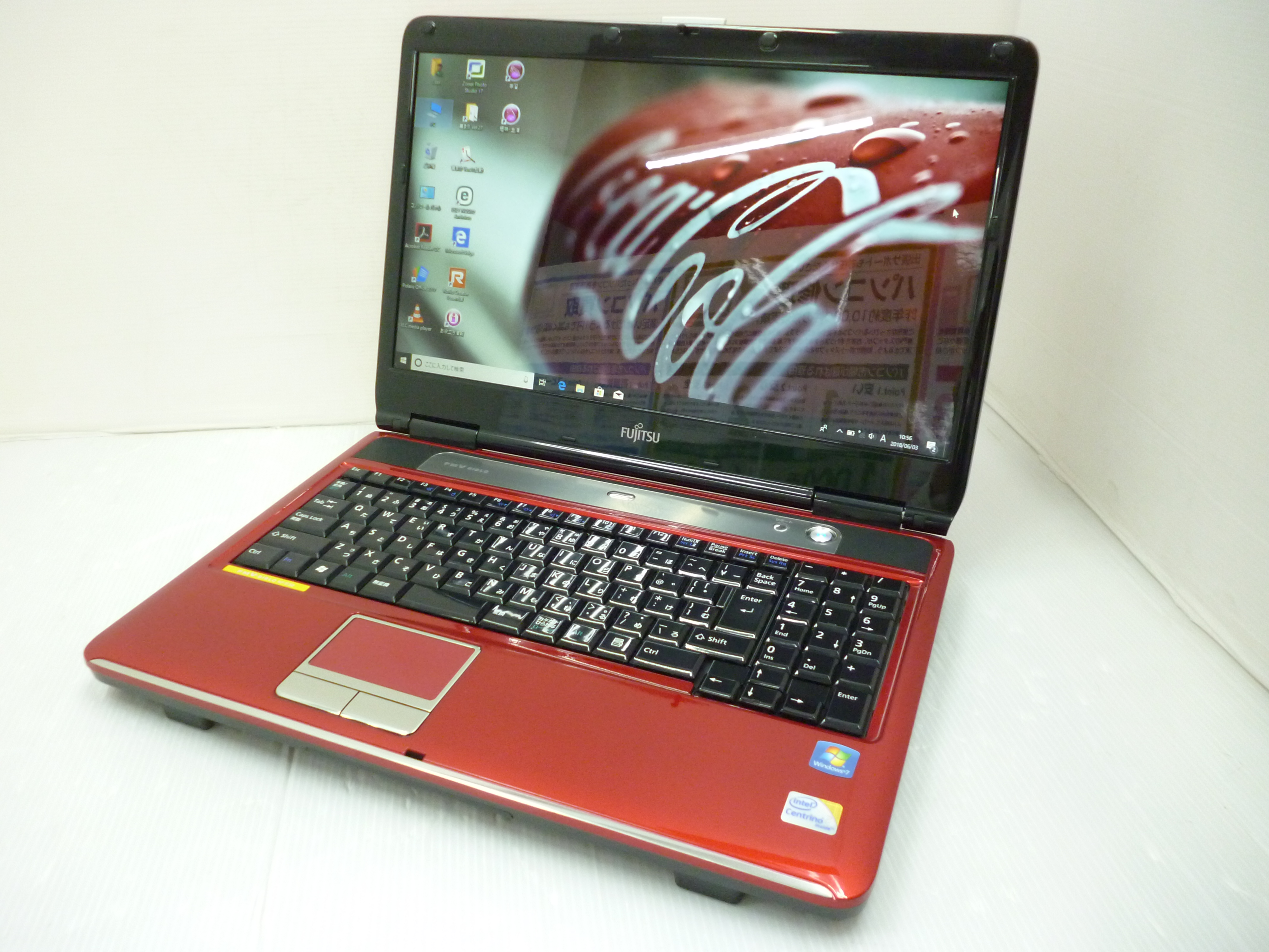 高速SSD120GB搭載　Fujitsu FMV-BIBLO NF/E50 ノートパソコン　(3850) FMV-BIBLO NF NF/G50 FMVNFG50B シャイニーブラック FUJITSU