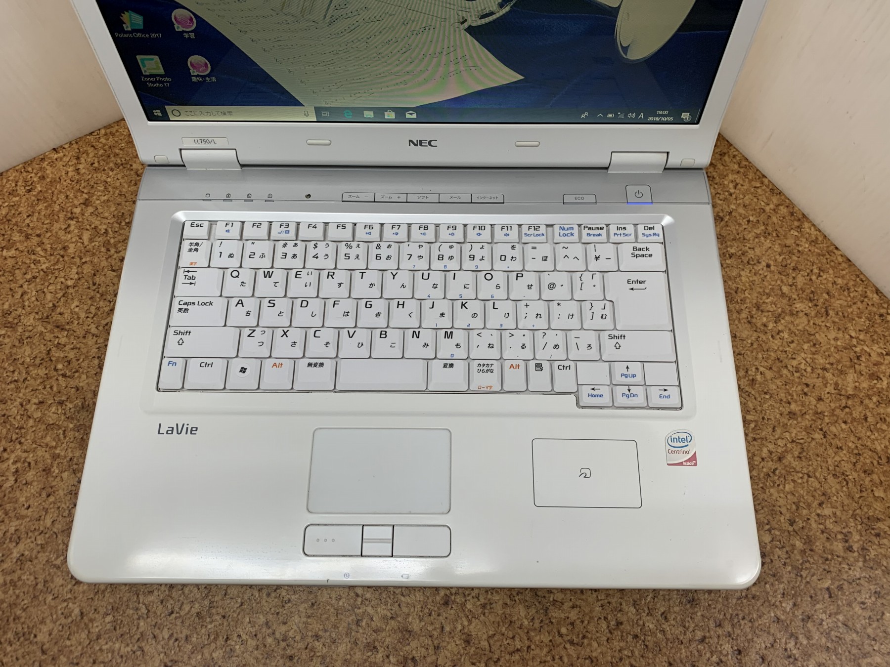 NEC ノートパソコン LaVie L PC-LL750HS6B 電池無し LaVie L NEC Lavie