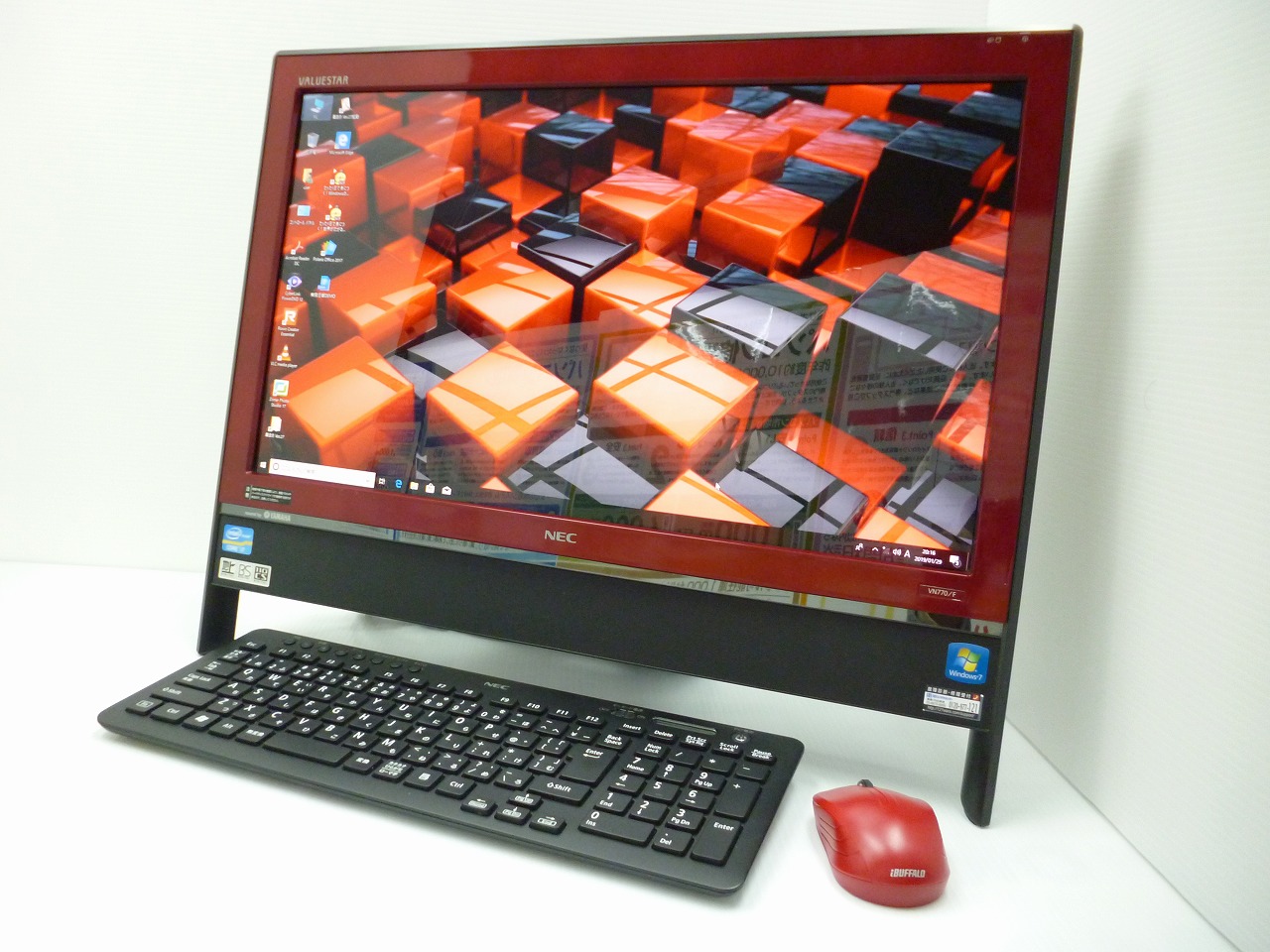 NEC VALUESTAR VN770/F (Corei7 2670QM 2.20GHz/8GB/SSD:480GB) 21.5