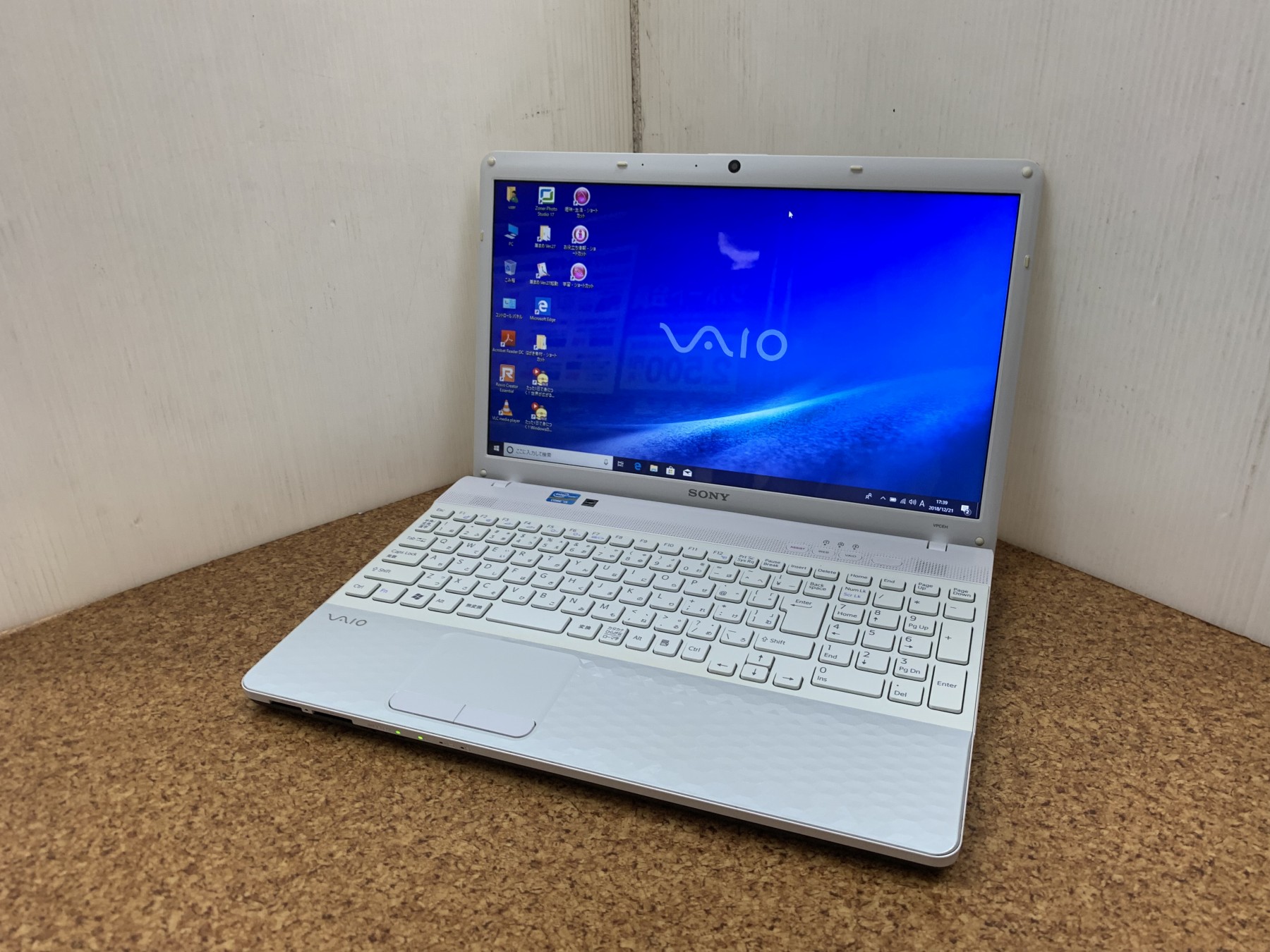 SONY - ソニーノートパソコン本体　VPCEH28FJ  オフィス SONY 中古パソコン Windows 10 office搭載 15.5型 VAIO VPCEH