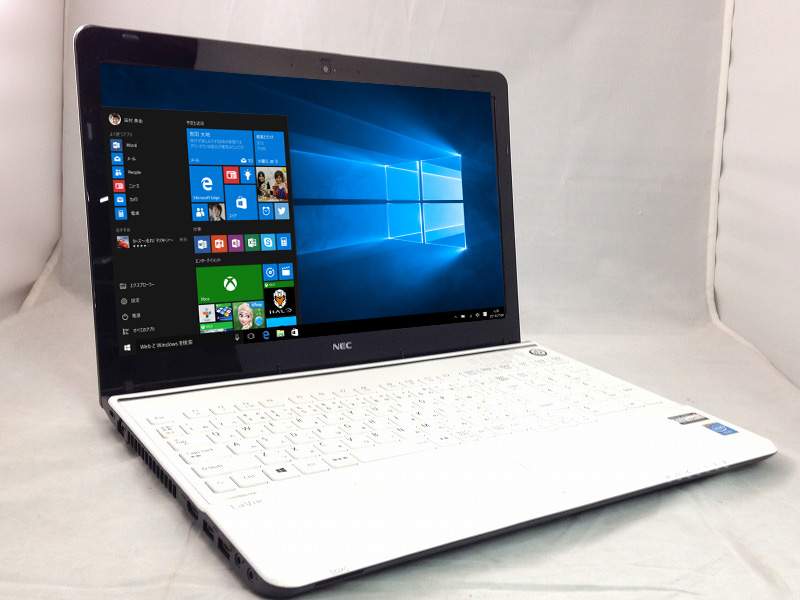 ノートPC HDD750GB NEC LS150/L Celeron-1000M/4GB 中古良品ノートパソコン Windows11+office NEC LS150/L Celeron
