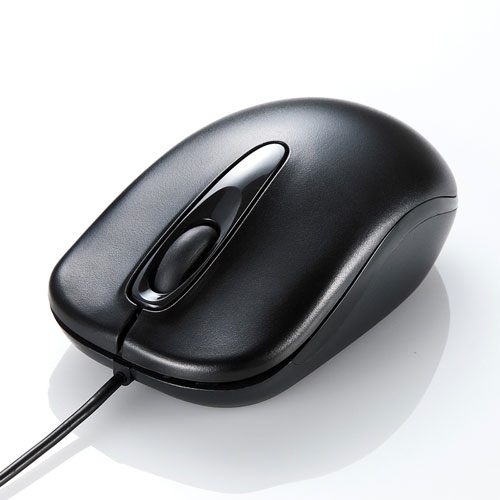 サンワサプライ　有線マウス 黒　MA-R115BK