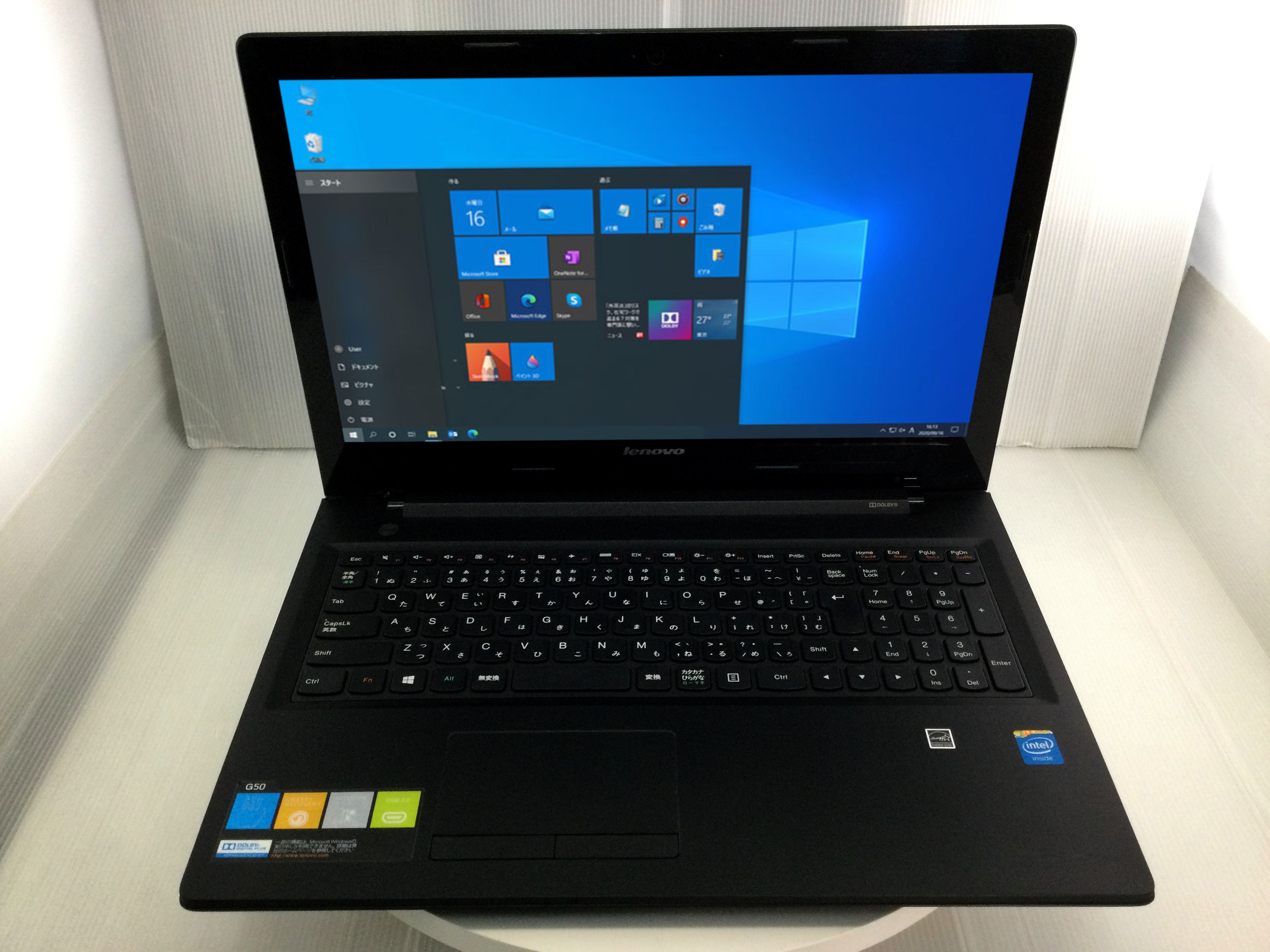Lenovo G50-30(CPU： Celeron N2840 2.1GHz/メモリ：4GB/SSD