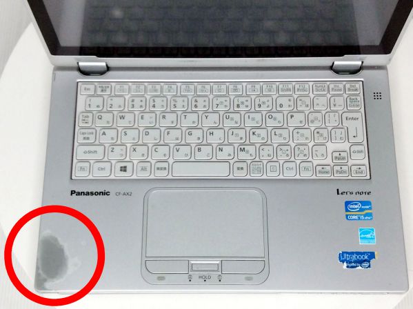 Panasonic Let'snote CF-AX2無線LAN搭載モデル（訳あり）(CPU： Core