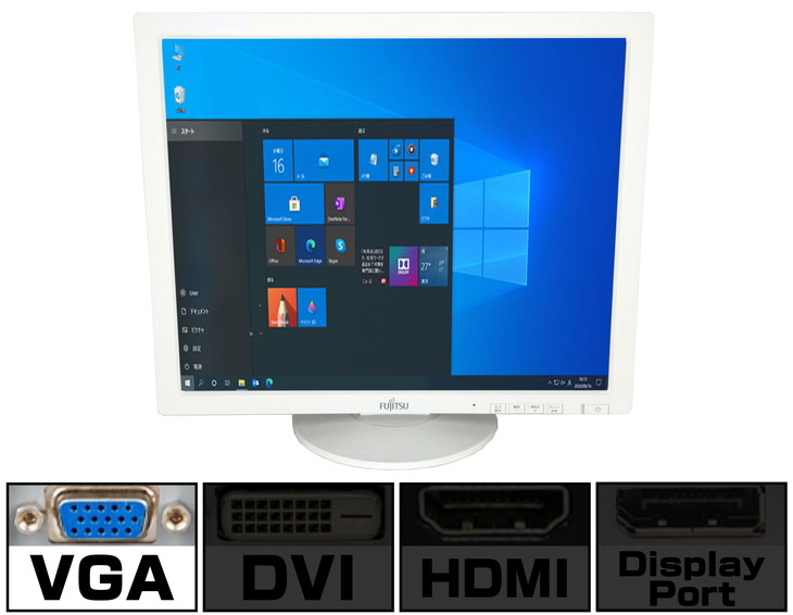 富士通 17インチモニター VL-17BSE (解像度:1280×1024
