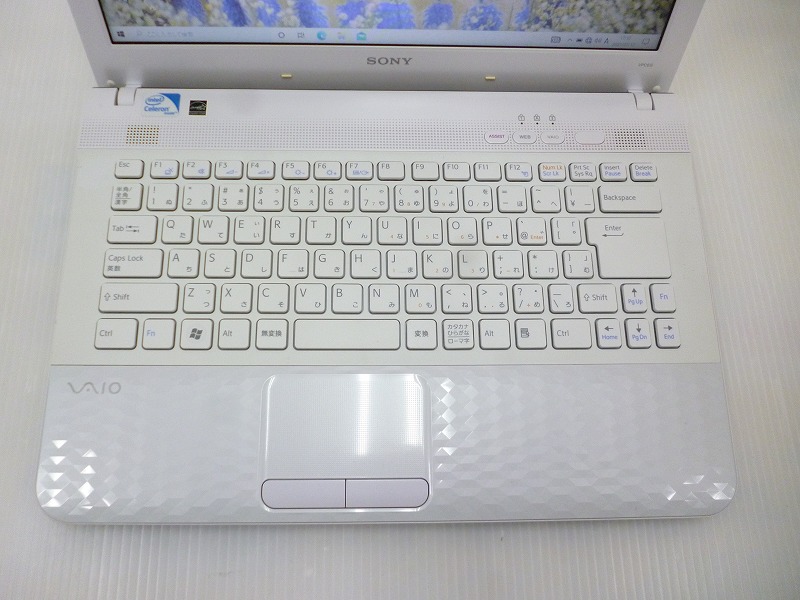 ノートパソコン  VAIO  PCG-61A11N  中古品 SONY VAIO PCG-61A11N (Celeron B810 1.6GHz/8GB/240GB) SSD仕様