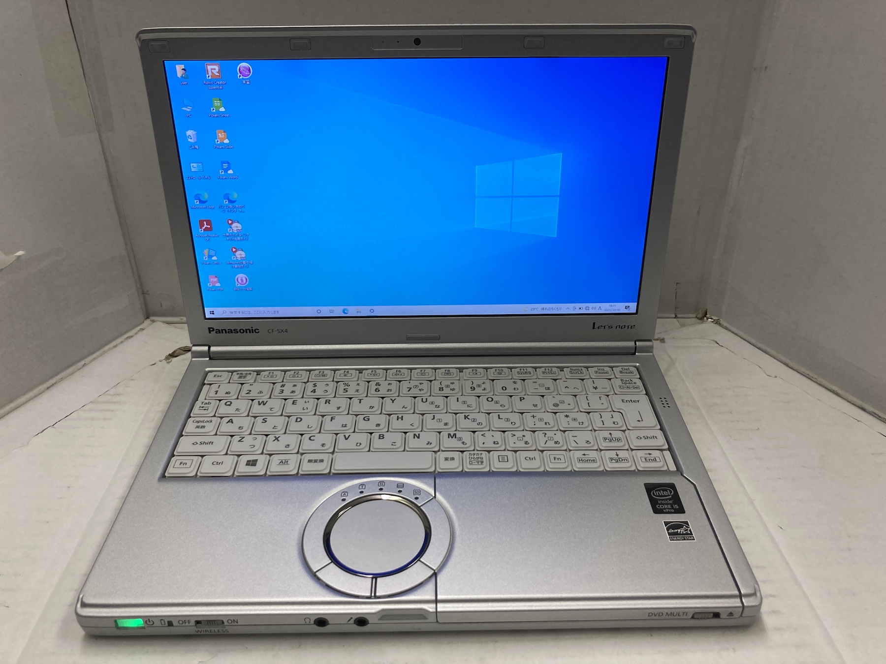 Panasonic Let'snote CF-SX4EDHTS (CPU： Core i5 5300U 2.3GHz
