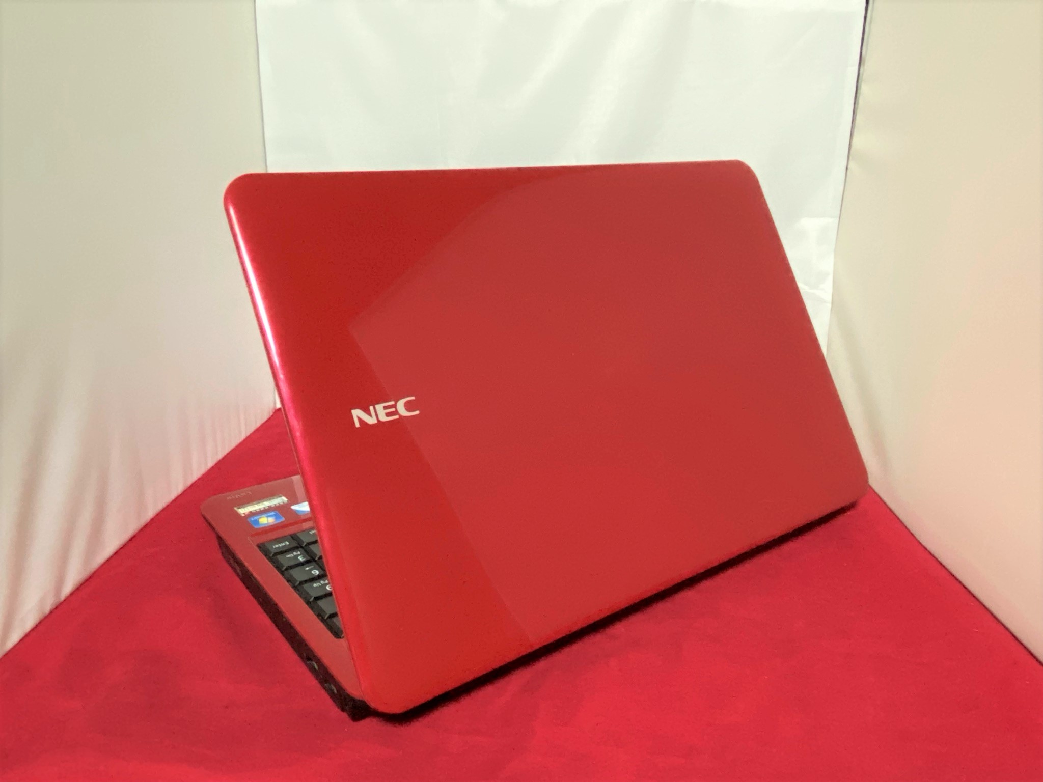 NEC  PC-LS150D  ノートパソコン レッド 中古ノートパソコンNEC Lavie LS150シリーズ corei5/4GB/高速