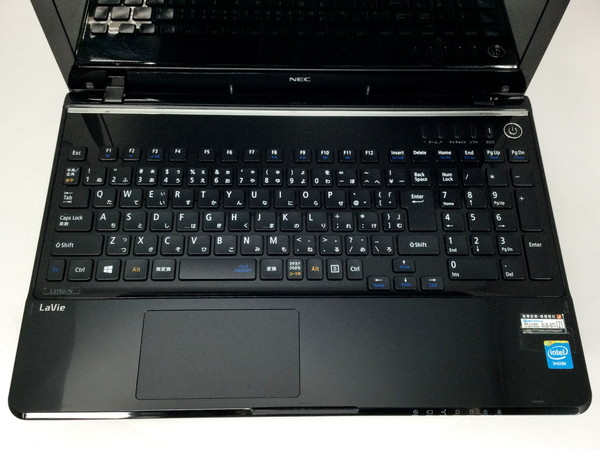 NEC LaVie S LS150/NSB(CPU：Celeron 1005M 1.9GHz/メモリ：8GB/HDD