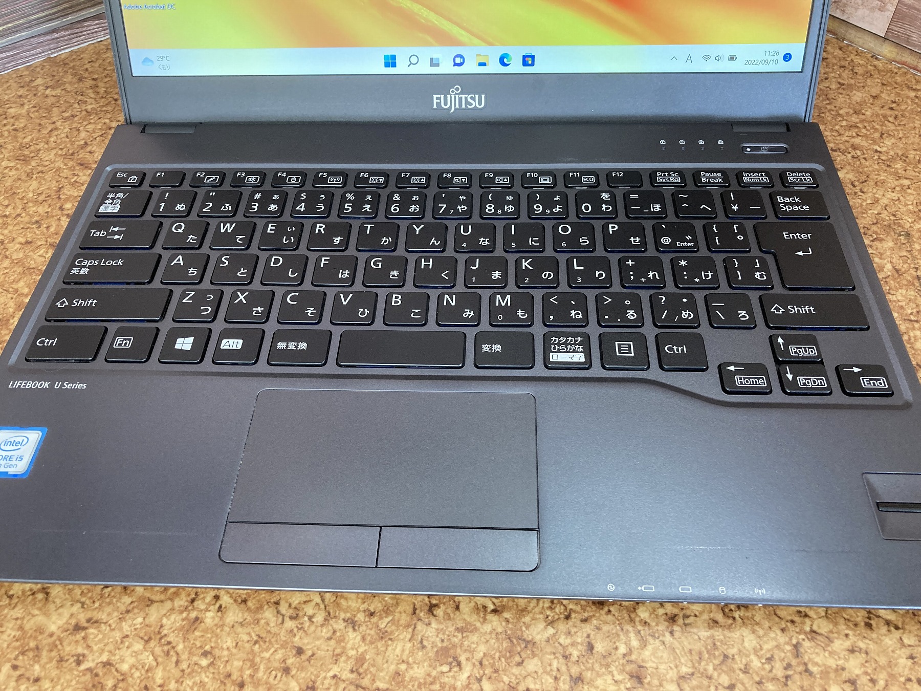 LIFEBOOK U937R(CPU： Core i5 7300U 2.6GHz/メモリ：8GB/SSD：256GB)
