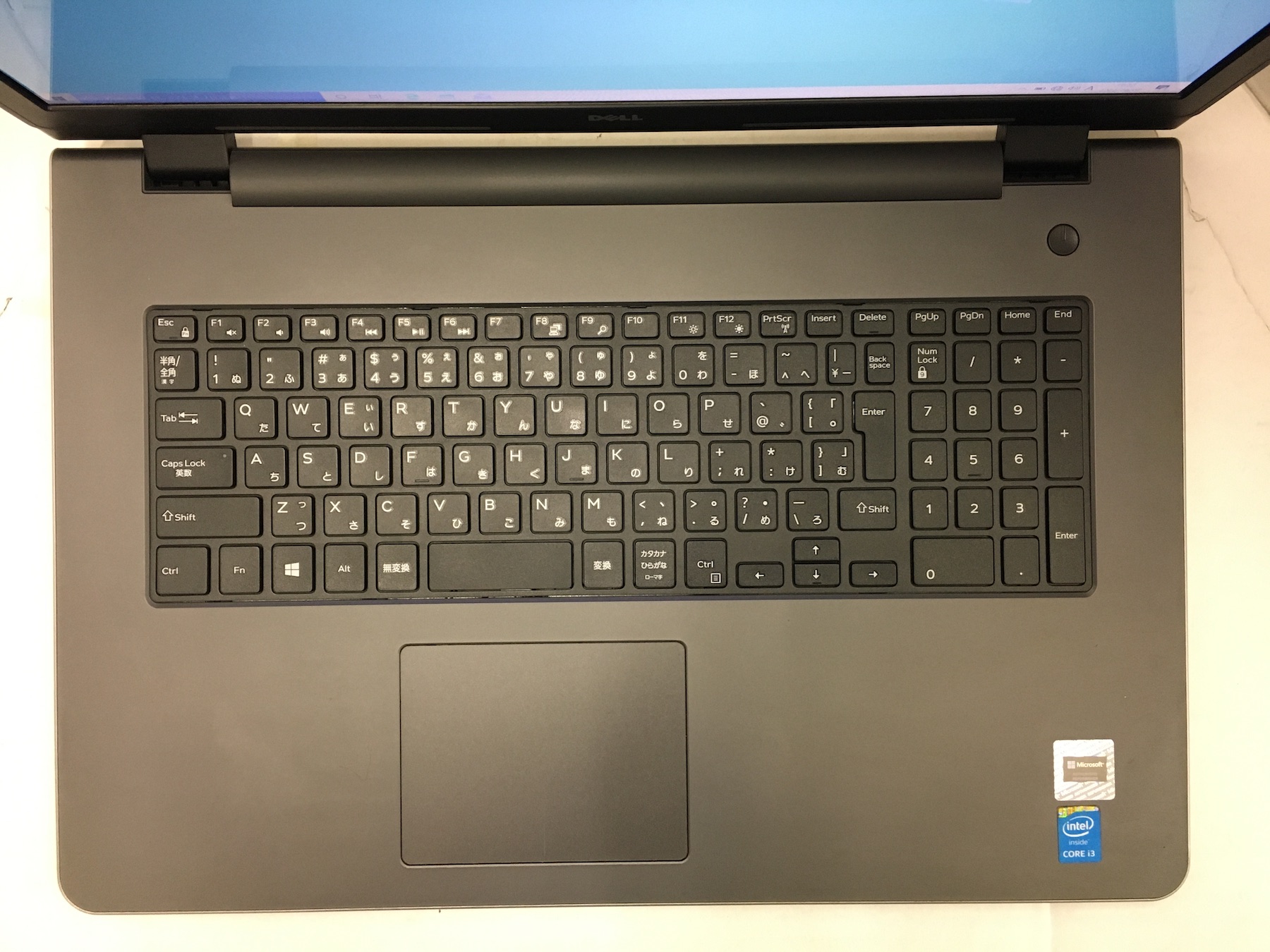 DELL Inspiron 17 5758 P28E001 (CPU： Core i3 5005U 2GHz