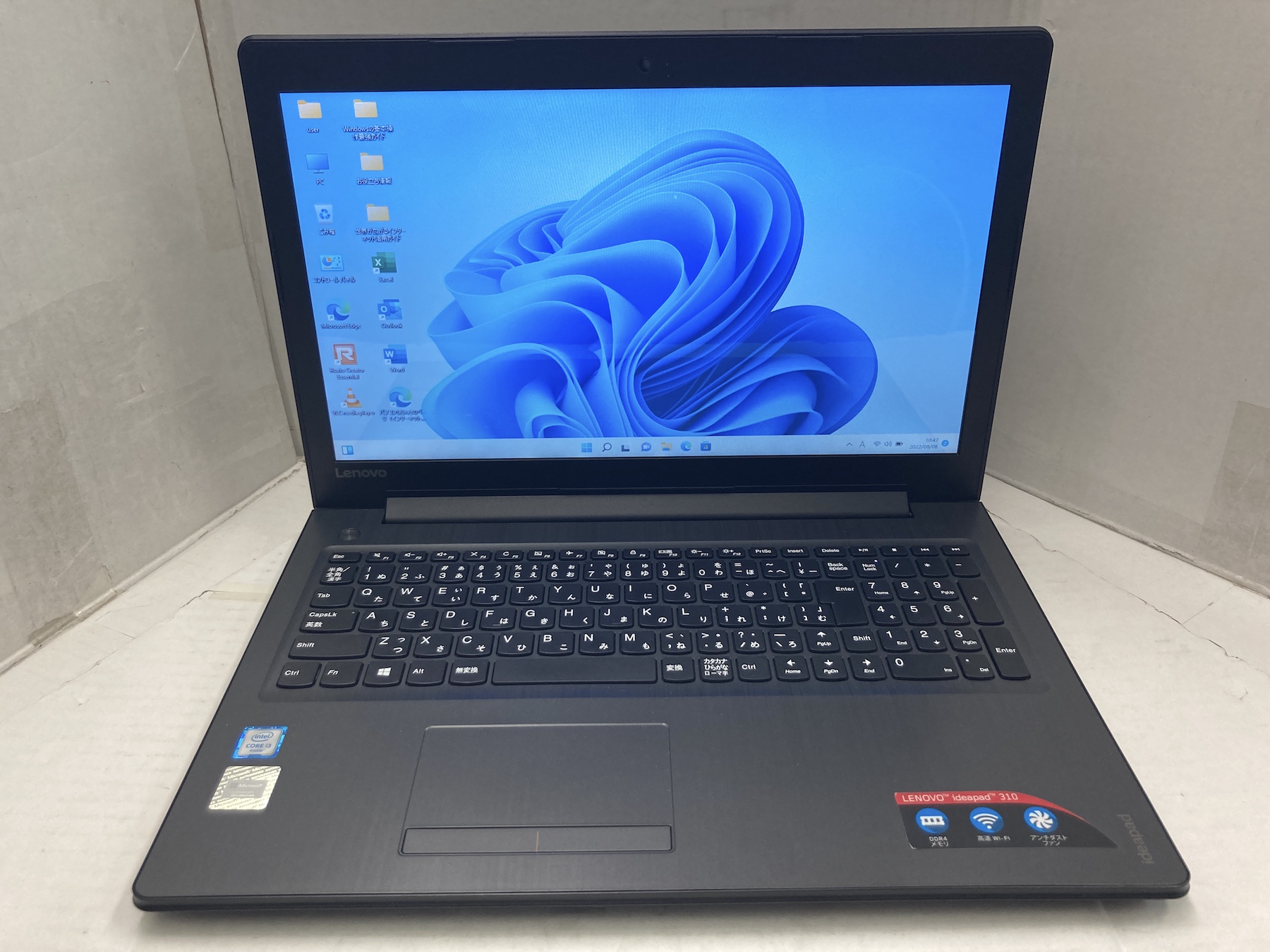 Lenovo ideapad 310-15ISK (CPU： Core i3 6006U 2GHz/メモリ