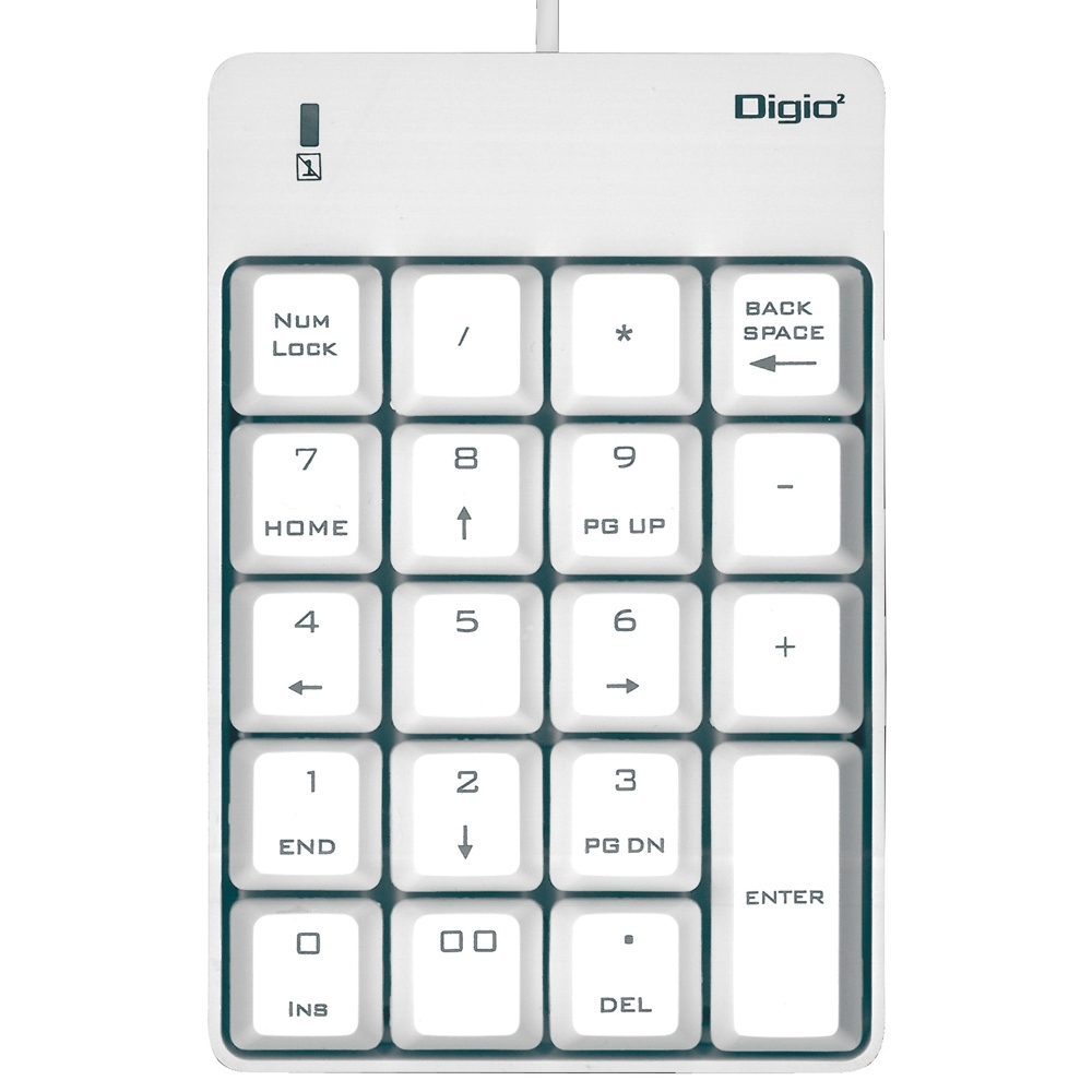 ナカバヤシ USBテンキー 白 TNK-SU226W