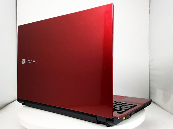 ⑭【すぐ使える！】NEC LaVie Core i5 Win11 人気のレッド NEC LAVIE NS550/C(CPU：Core i5 6200U 2.3GHz/メモリ：4GB/HDD：1TB