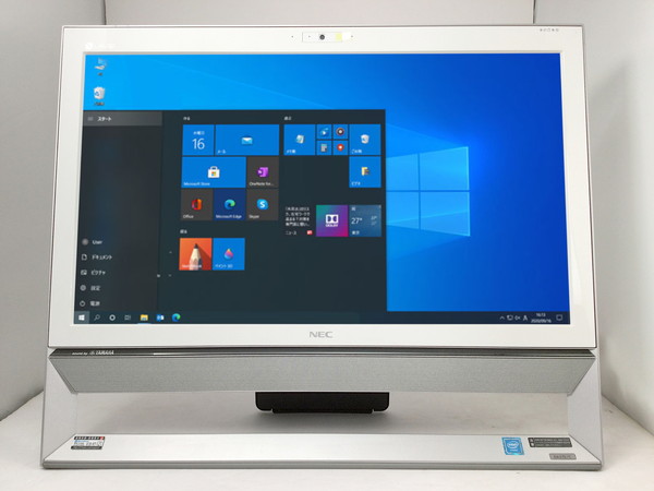 NEC LAVIE Desk All-in-one DA370/CAW PC-DA370CAWE3 (CPU：Celeron