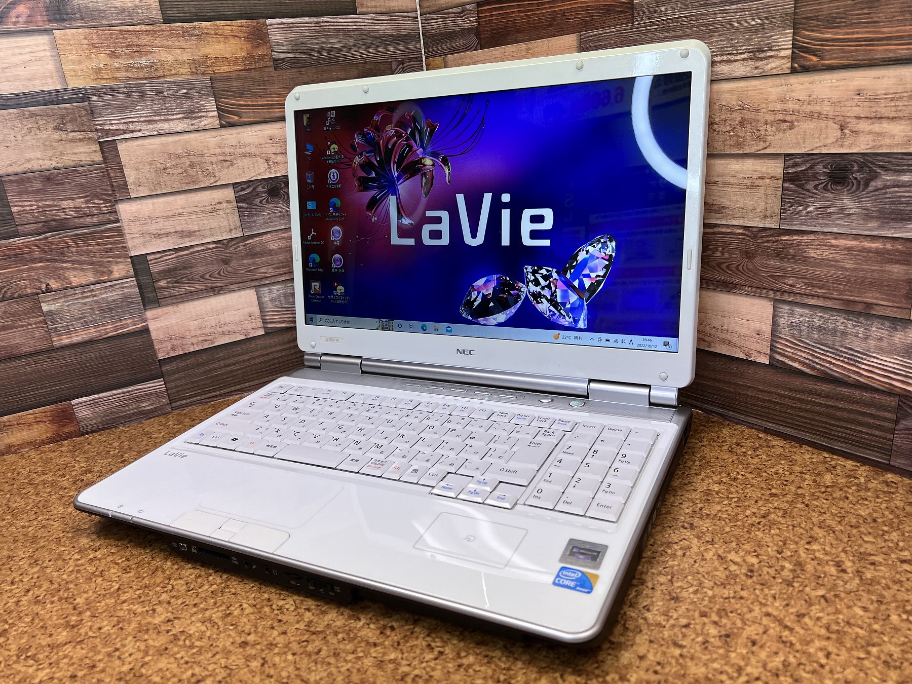 LaVie L LL750/WG6W(CPU： Core i5 430M 2.26GHz/メモリ：4GB