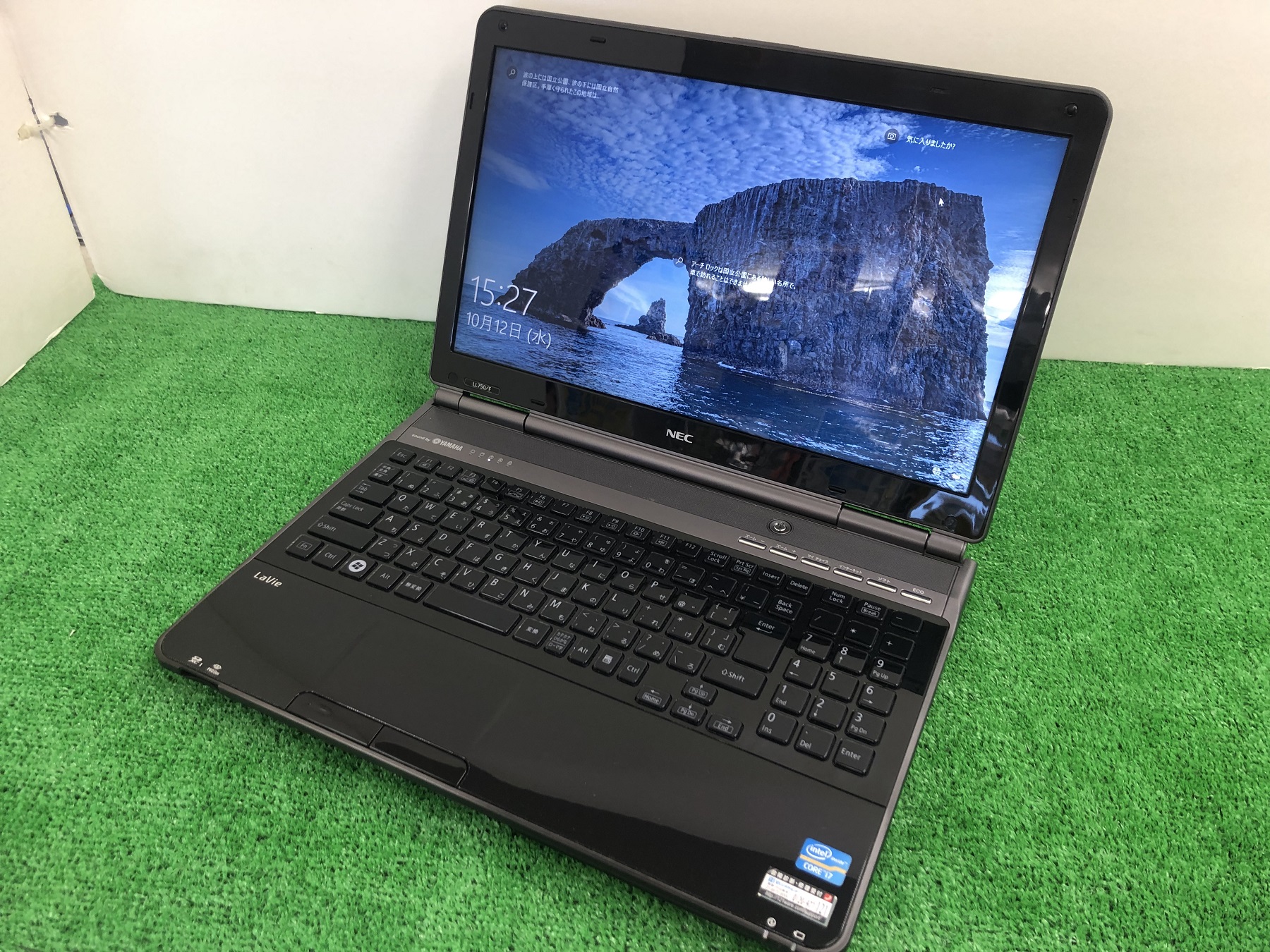 良品/NEC/LaVie/LL750/S/Core i7/8GB/BD/SSD Used]Household use for note PC NEC LaVie LL750/E PC
