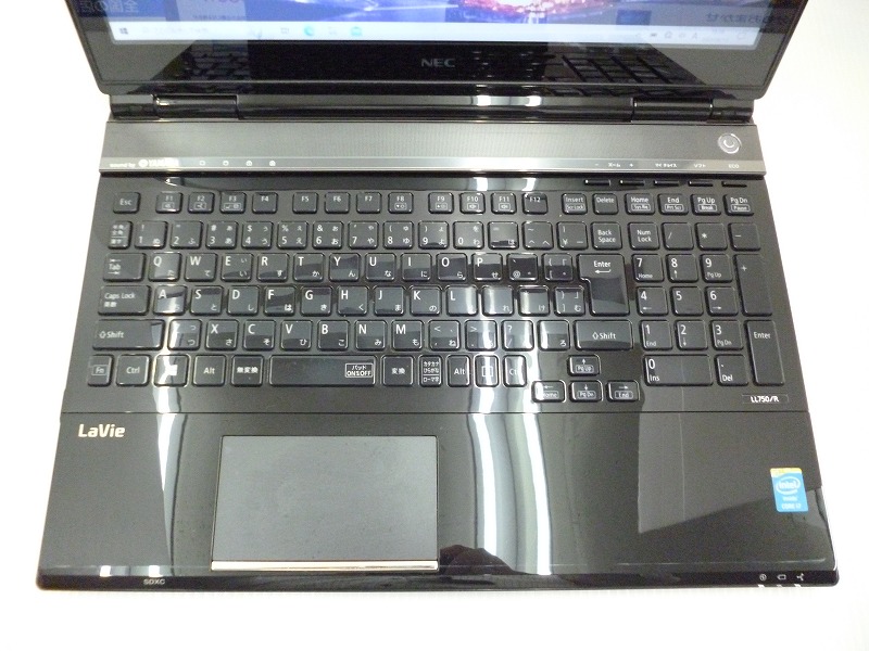 ☆高画質！☆難有３だがしっかり動く。NEC LL750/R☆i7-4700MQ NEC LaVie LL750/R (CPU:Core i7-4700MQ 2.4GHz/メモリ:8GB/SSD