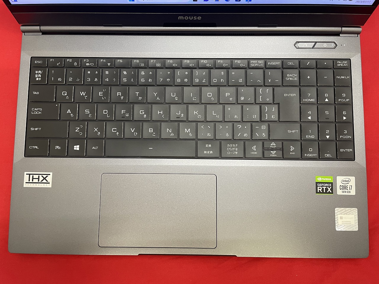 mouse G-TUNE E5-144-CML (Core i7 10785H 2.3GHz/8GB/SSD:500GB