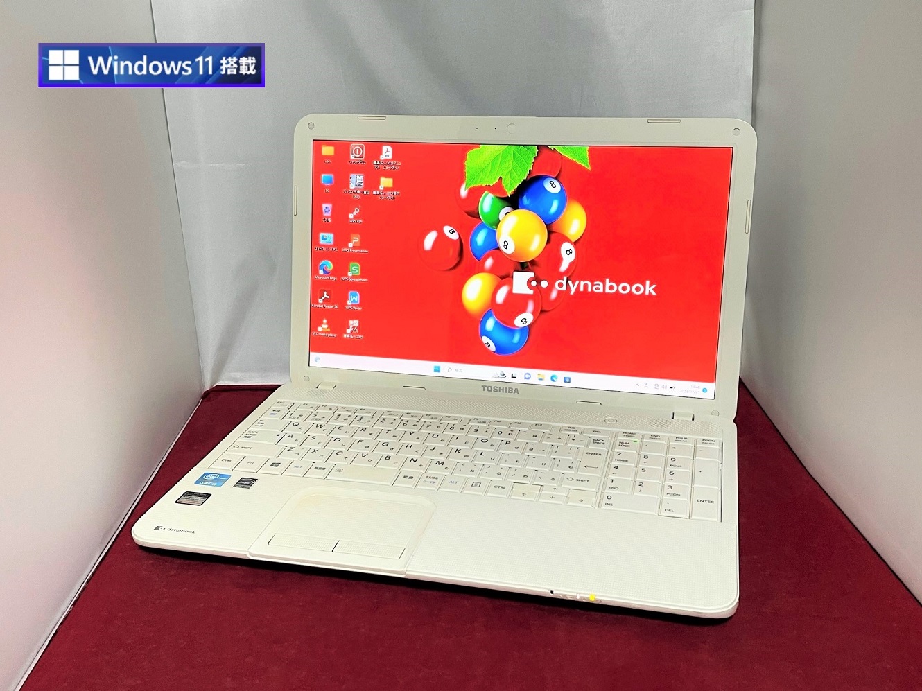 最新Windows10+office 大容量HDD750GB 東芝Dynabook B452/25GY Core i3