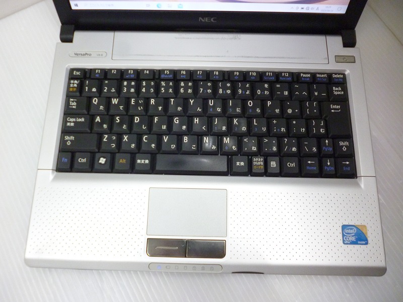 NEC VersaPro VK13MB-B◆Core i5◆メモリ4GB NEC VersaPro VK13MB-B (CPU:Core i5-U560 1.33GHz/メモリ:4GB
