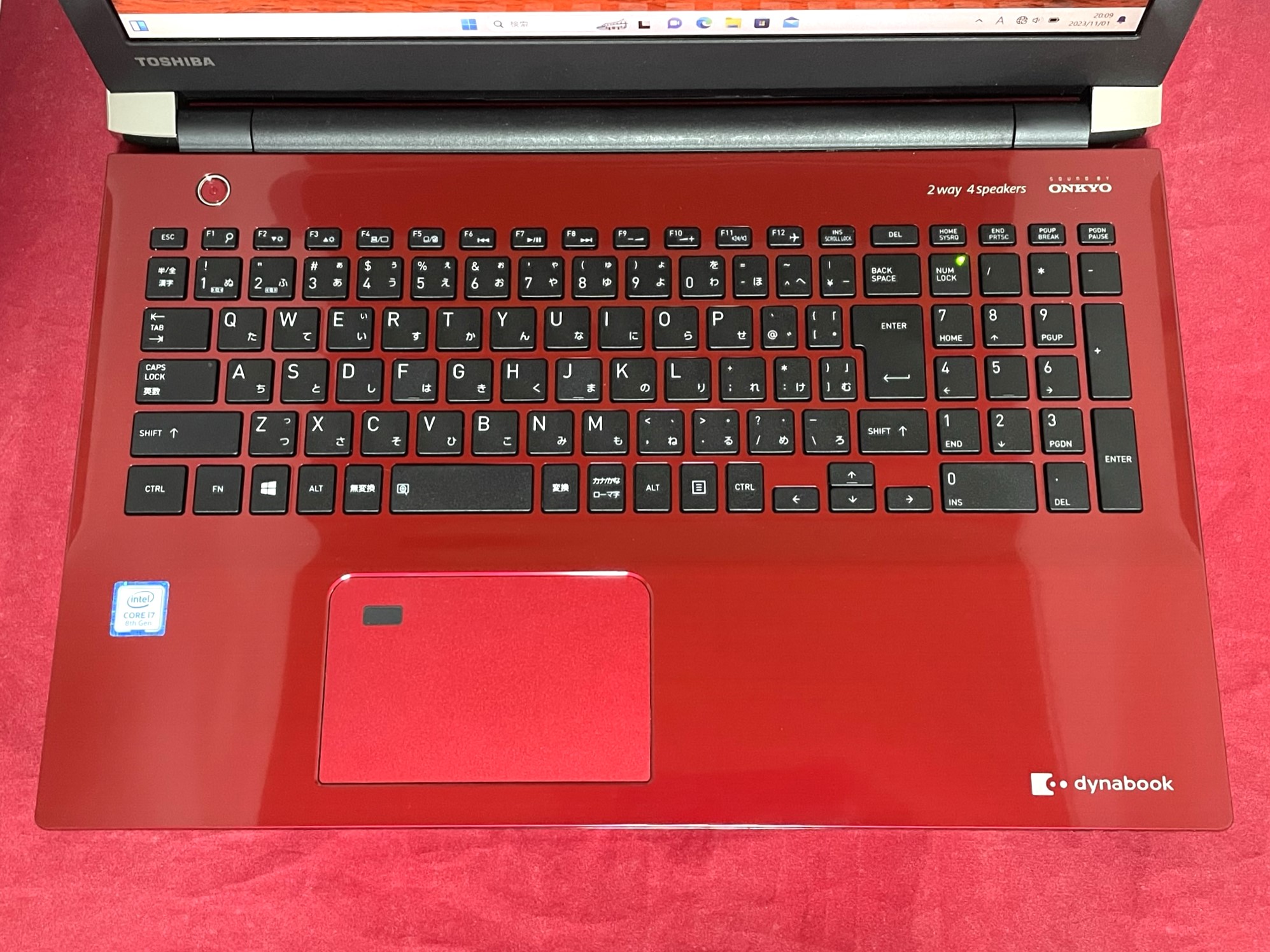 東芝dynabook T75/UB i7第6世代 メモリ8GB #5850 東芝dynabook