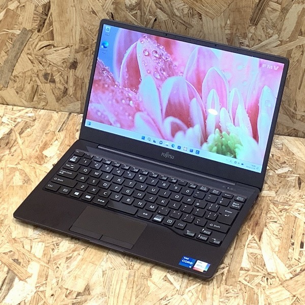 FUJITSU LIFEBOOK CH75/F3【 2021年式 第11世代CPU Corei5 フルハイビジョン液晶 WEBカメラ Bluetooth 2.4GHz - 4.2GHz処理速度アップCPU搭載 軽量小型ノートPC☆彡】モカブラウン