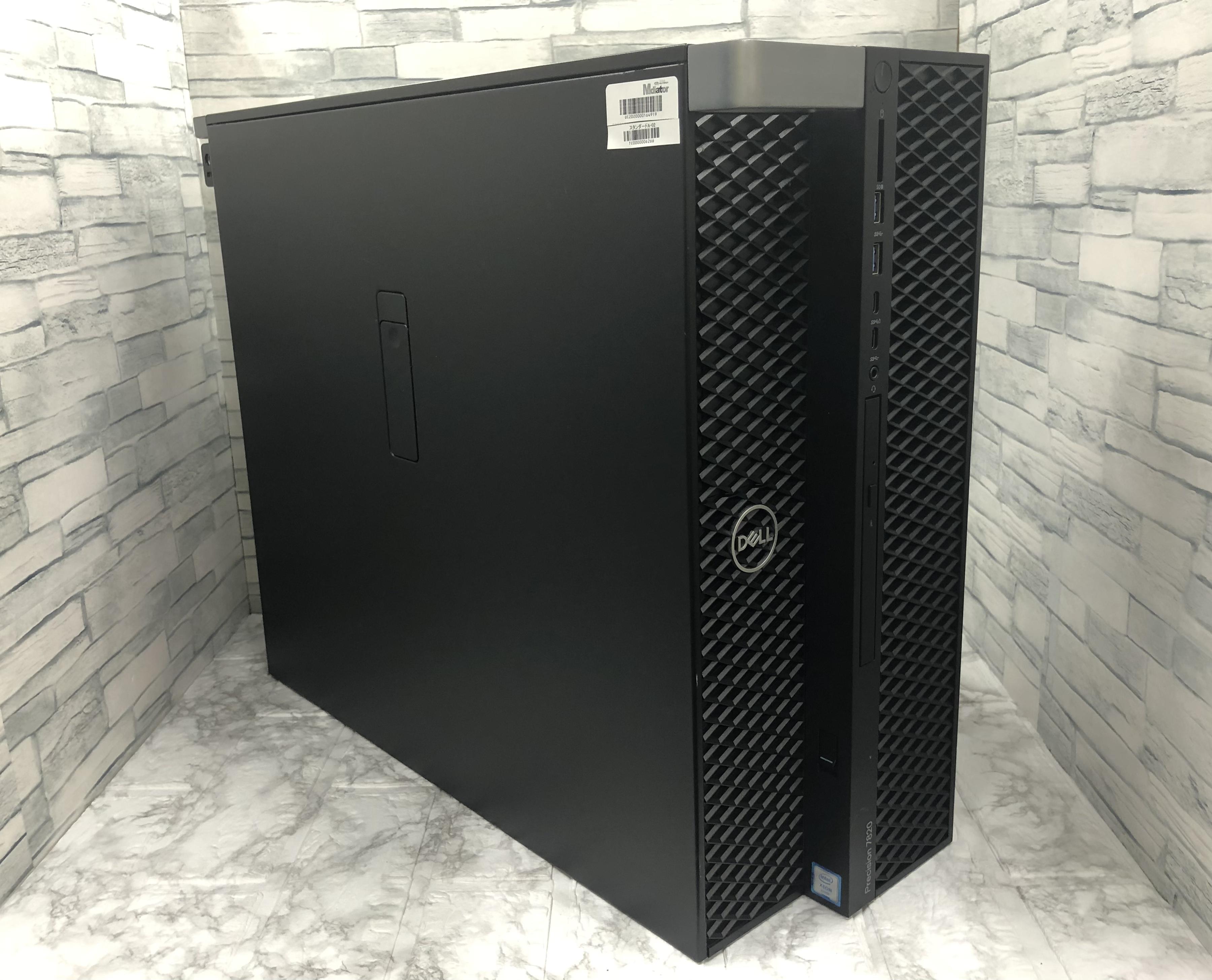 DELL PRECISION TOWER 7820 ★NVIDIA Quadro P2000搭載！