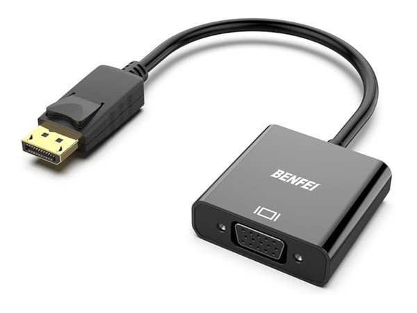 BENFEI　DisplayPort to VGA 変換アダプタ ブラック　B017Q8OCSY