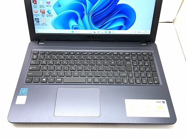 ASUS VivoBook X543M(CPU:Celeron N4000 1.1GHz/メモリ:8GB/SSD