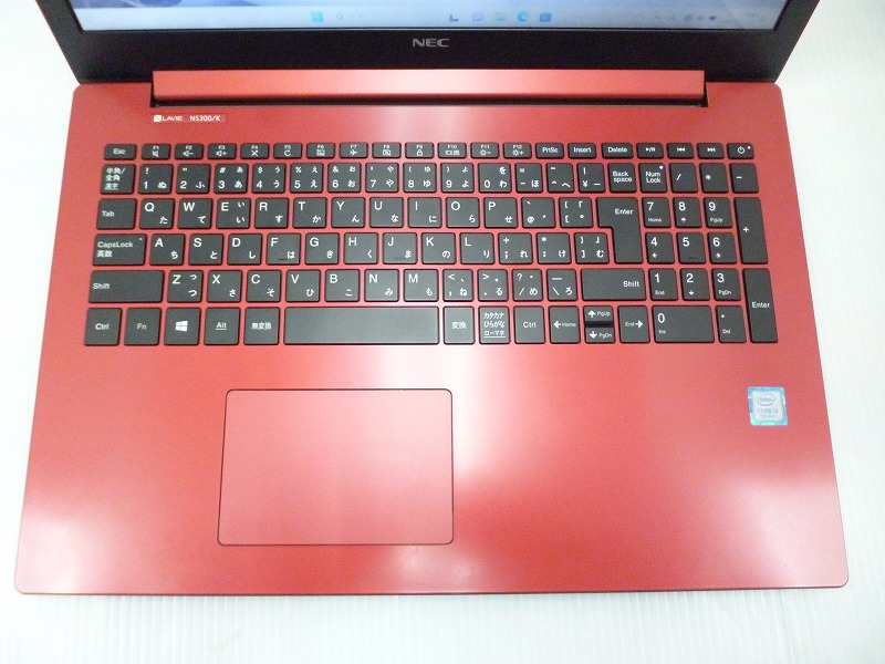NEC LAVIE NS300/K (CPU:Core i3-7020U 2.3GHz/メモリ:8GB/SSD:256GB