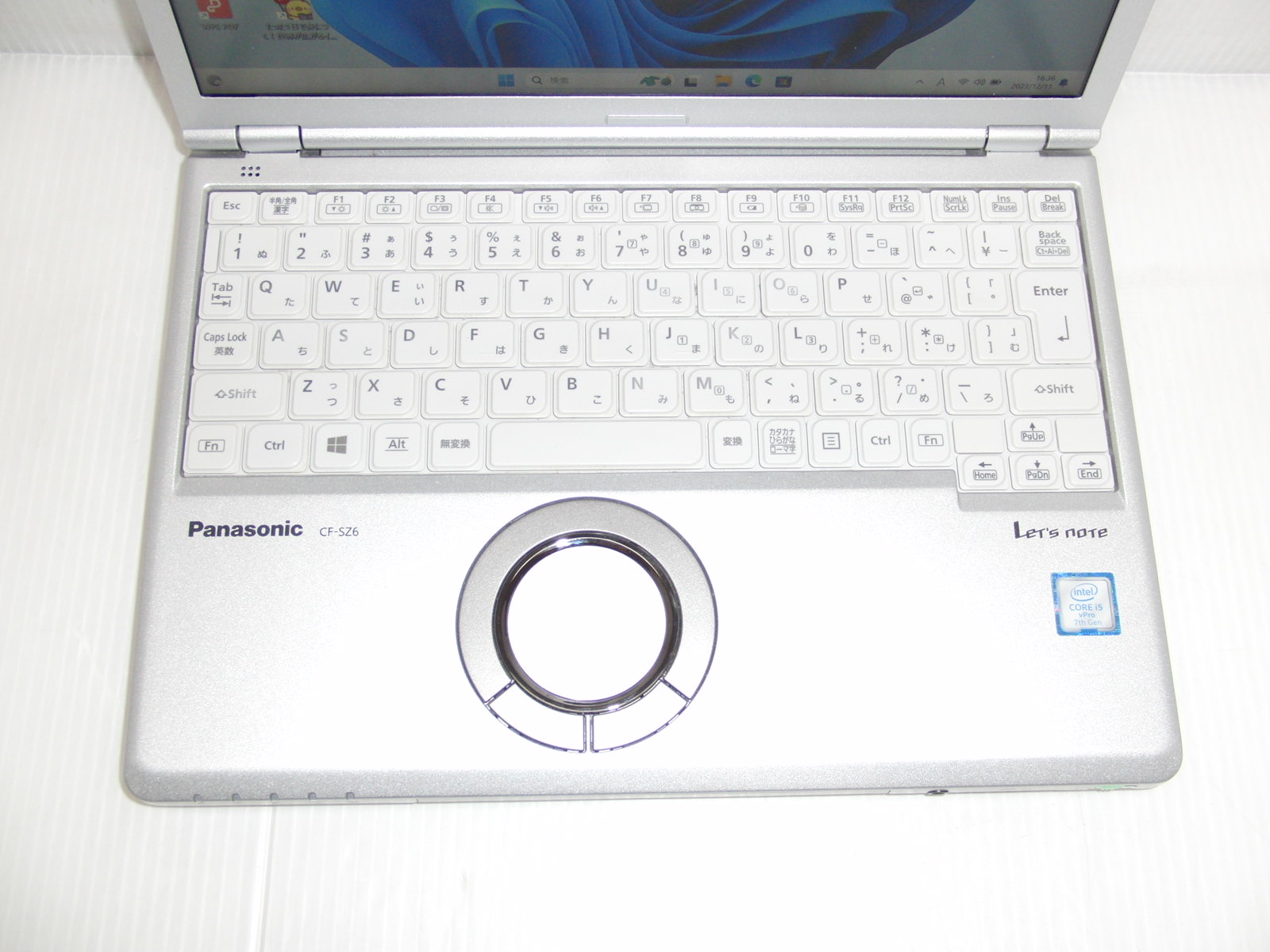Panasonic - Office付‼️　Let&#39;s Note　CF-SZ6RDYVS　ノートパソコン レインボー家電 / 中古 フルHD 12.1型 Panasonic Let's note CF