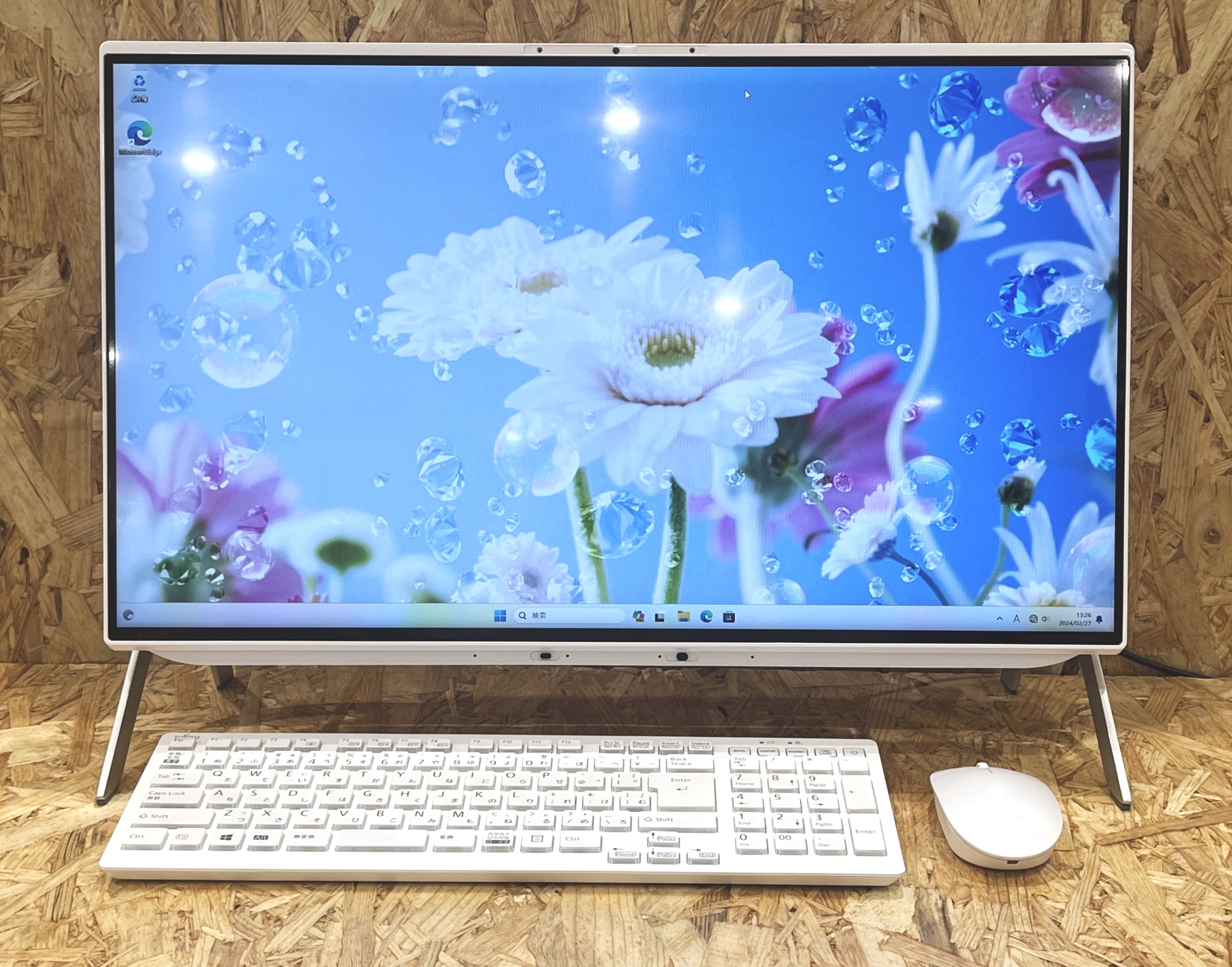 FUJITSU デスクトップパソコンFMVF60G3W