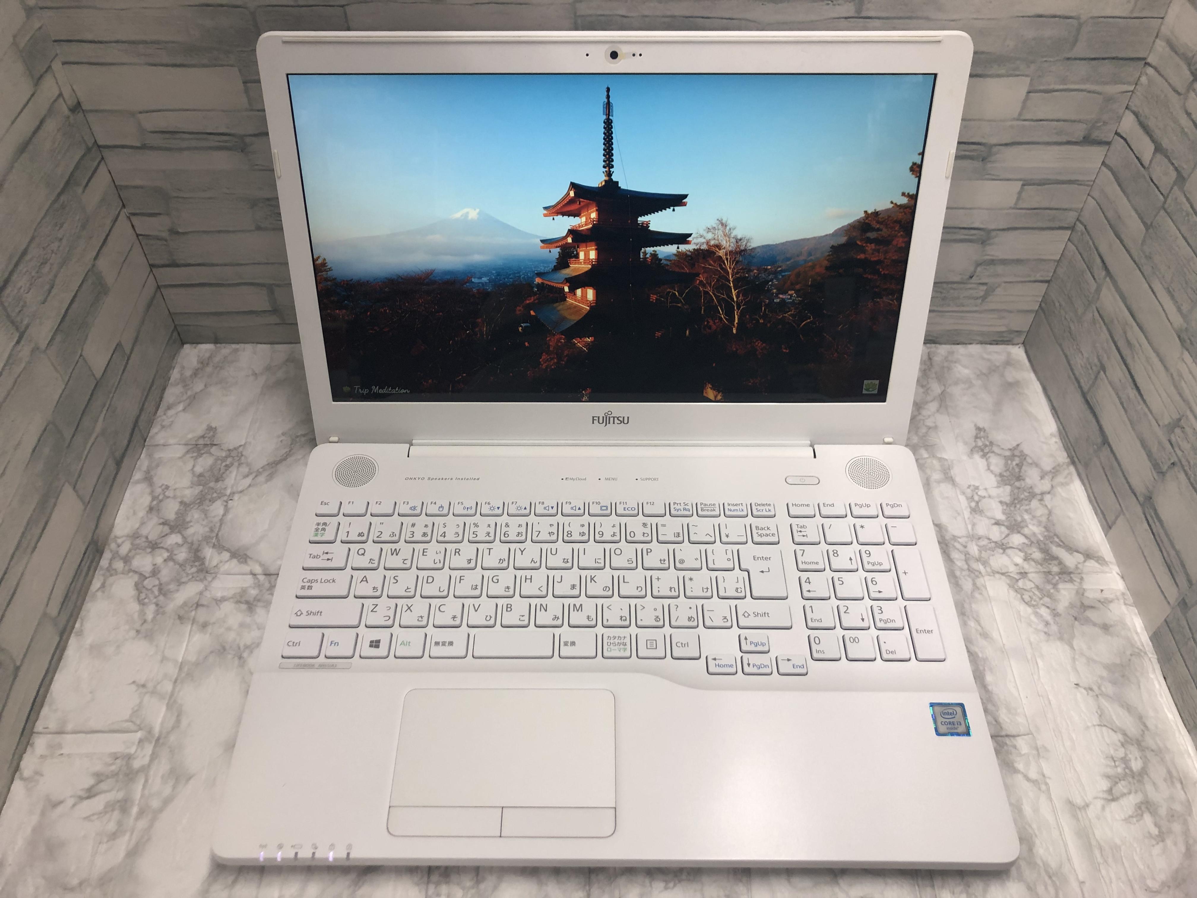 富士通 LIFEBOOK AH45/A3 ★WEBカメラ・無線LAN・Blu-rayドライブ搭載！