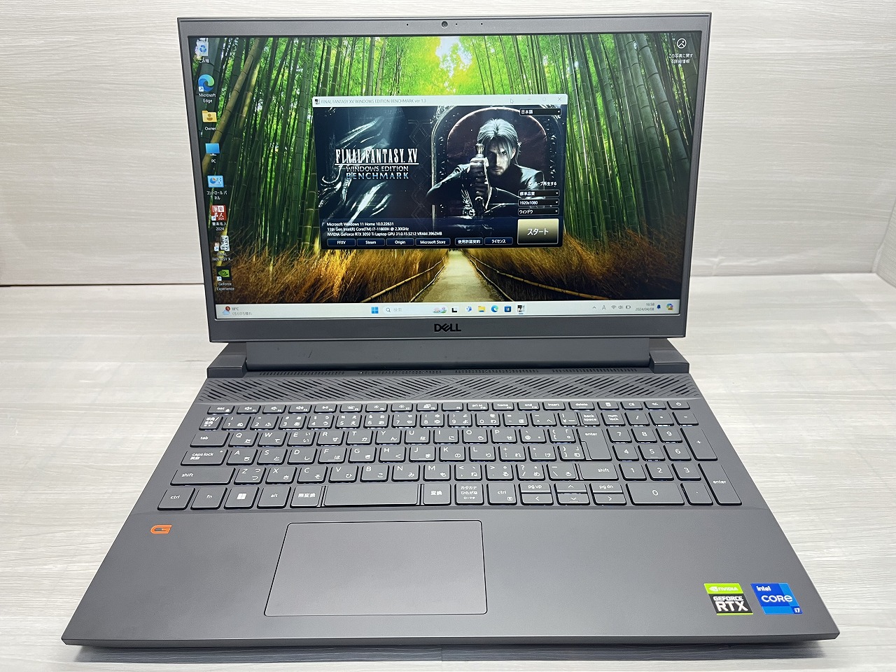 DELL G15-5511 GeForce RTX3050Tiグラフィック搭載!!