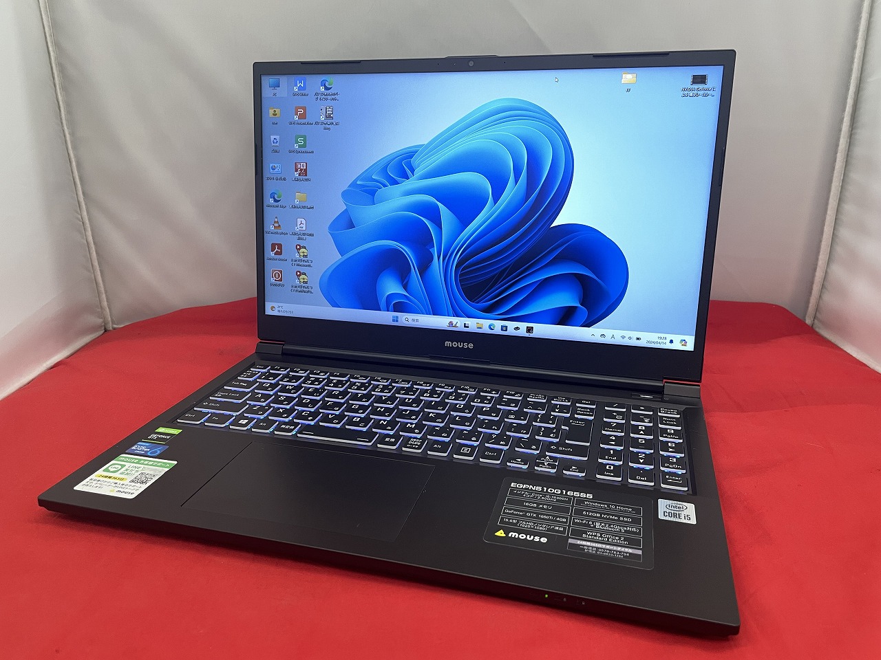 mouse G-TUNE EGPN510G65S5(GeForce GTX1650Ti 4G搭載）